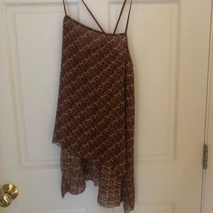 Elizabeth and James sleeveless blouse NWT Size Med